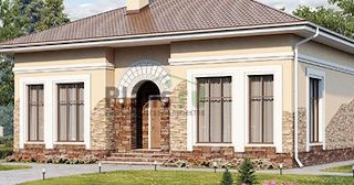 Одноэтажный дом из кирпича под ключ в Королев - Строй-Крл, цены от 135993 руб.